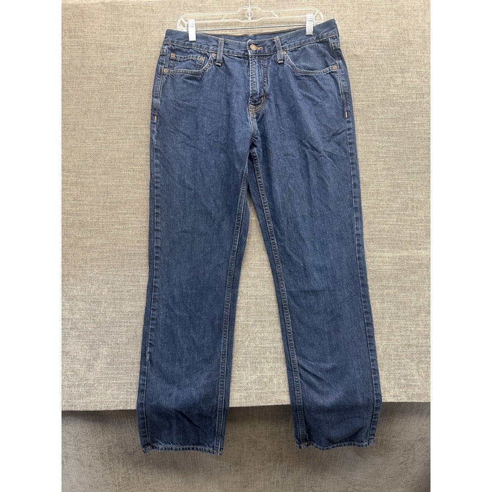 Old Navy‎ Jeans Mens 33x32 Blue Cotton Denim Mid Rise Medium Wash Straight Leg